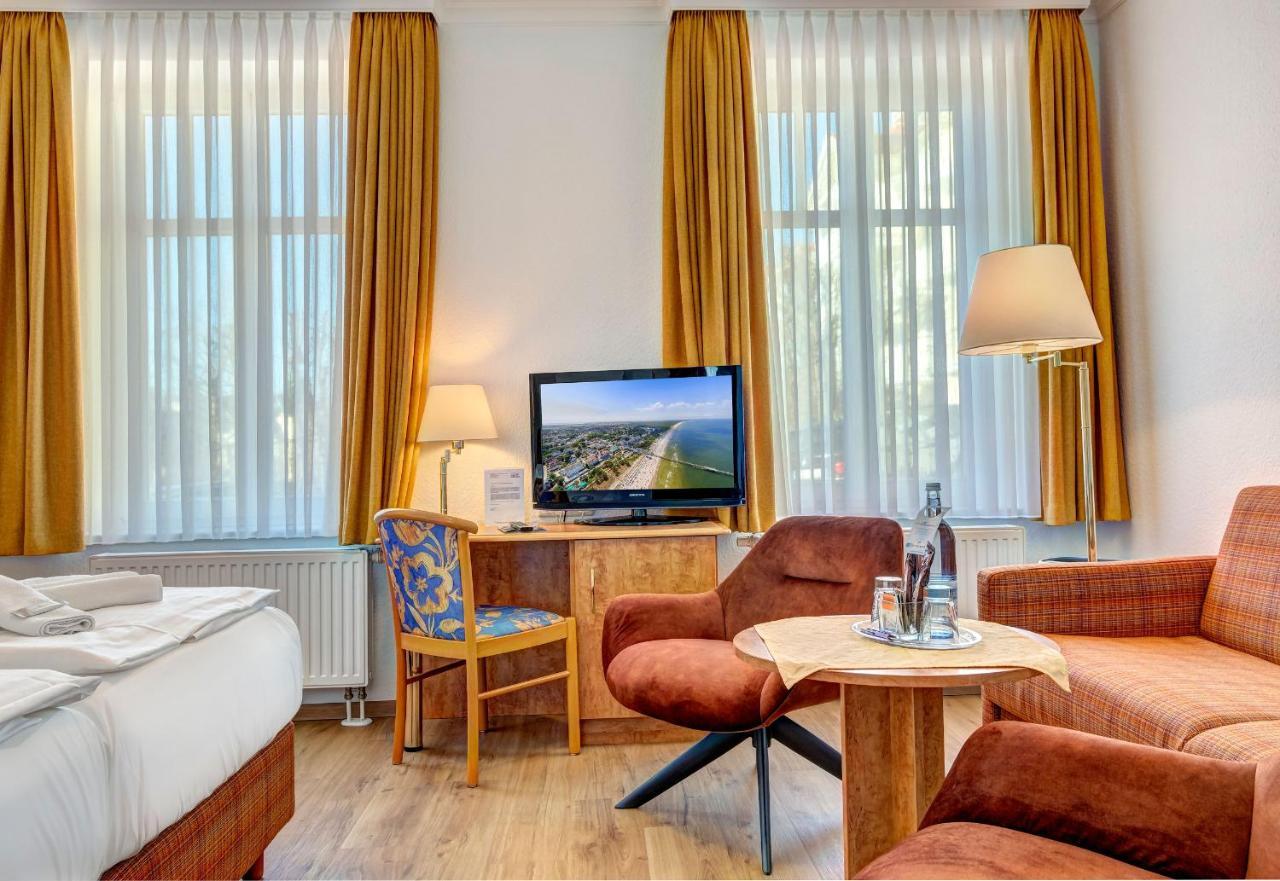 Haus Seeblick Hotel Garni & Ferienwohnungen Zinnowitz Exterior foto